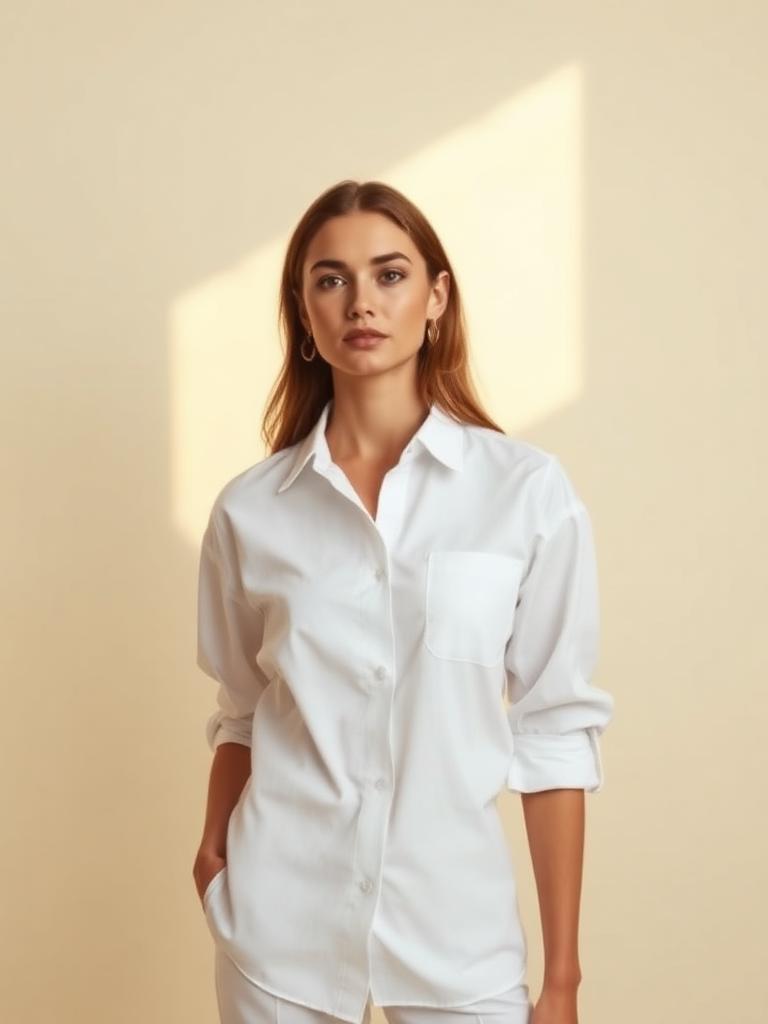 Crisp White Shirt