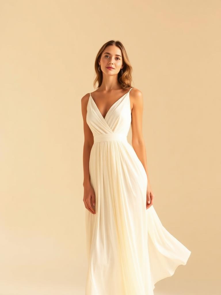 Ivory A-Line Dress