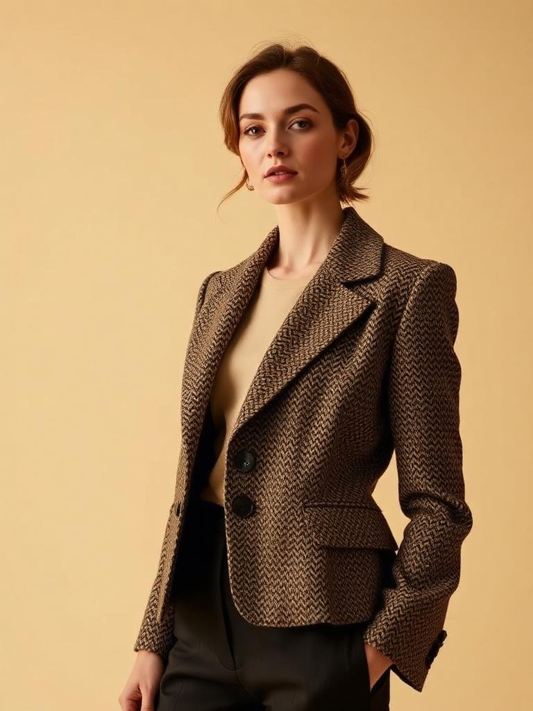 Vintage Tweed Blazer