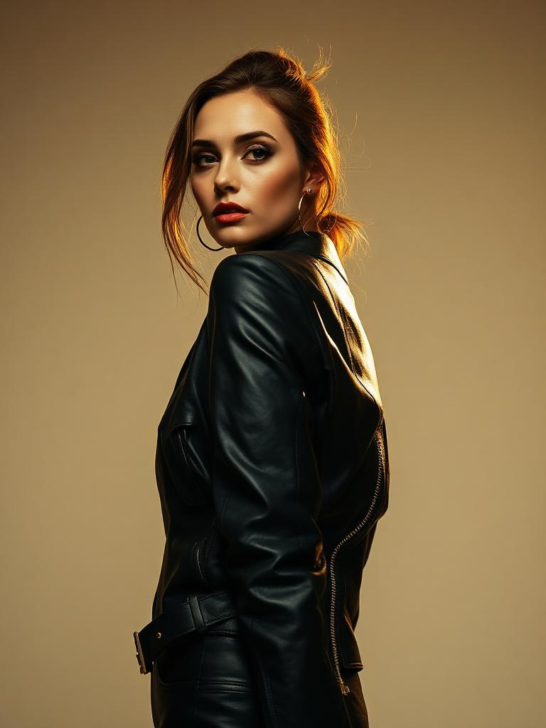 Leather Biker Jacket