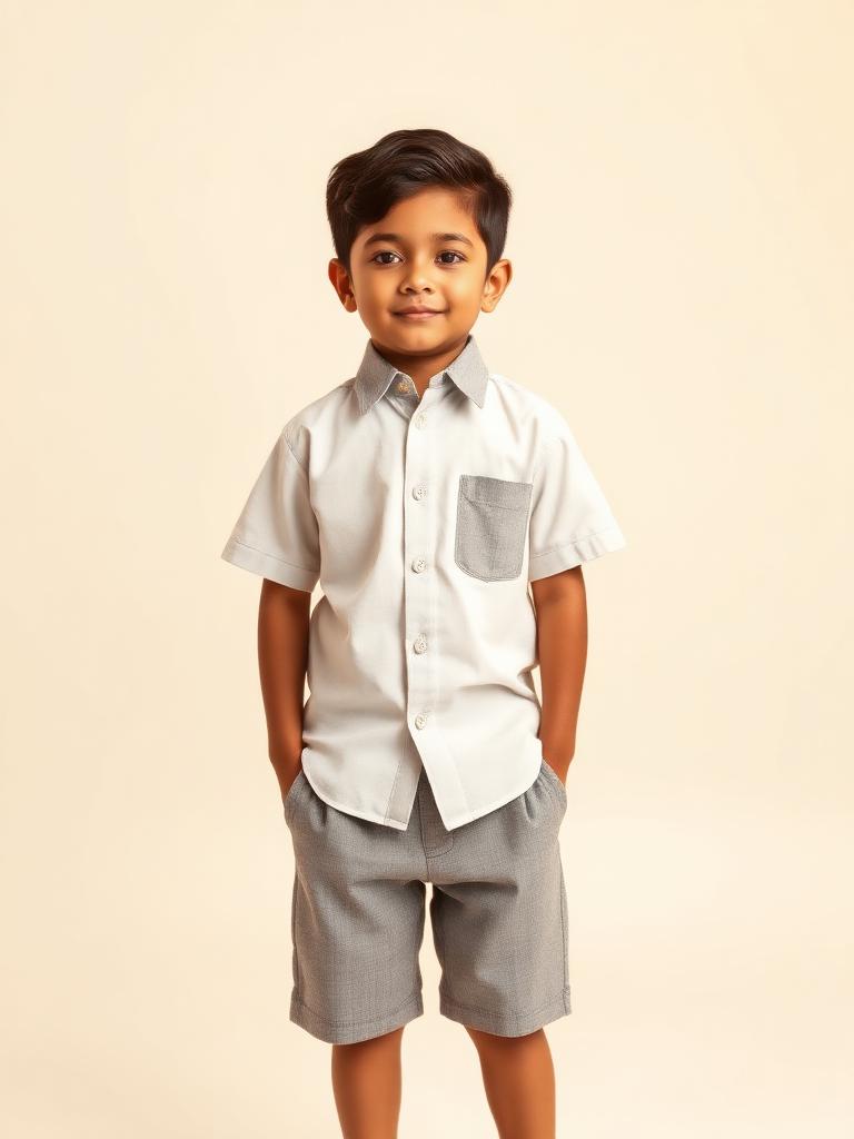 Boys Casual Shirt Set