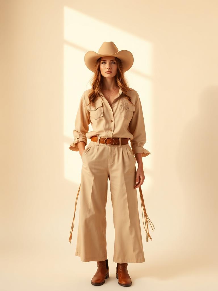 Modern Western Top